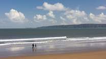 And the beach goes on forever.