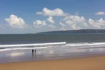 And the beach goes on forever.