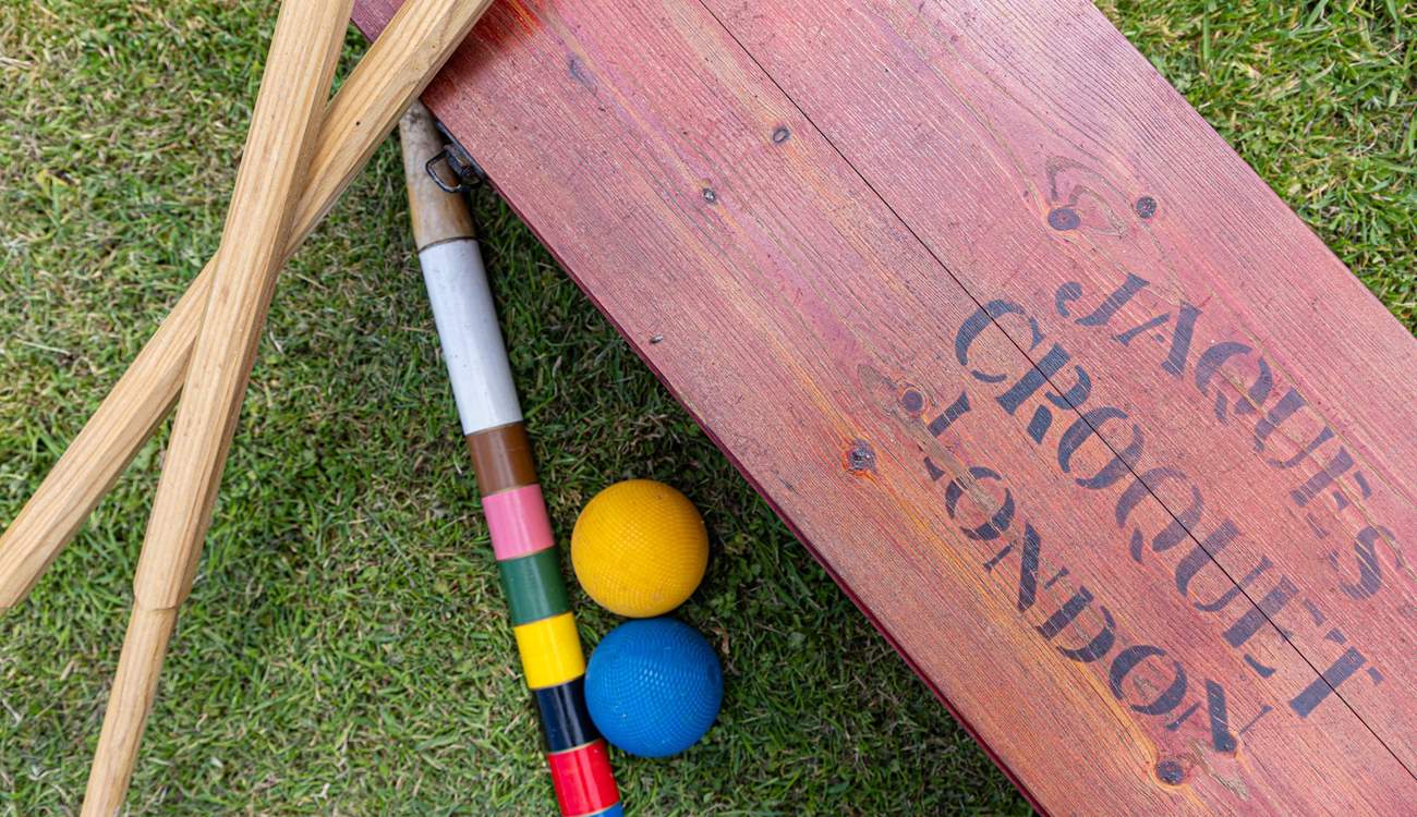 Or perhaps a game of croquet is just the ticket. If so, please do ask the owners for the set, which they will happily provide.