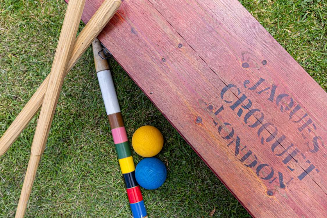 Or perhaps a game of croquet is just the ticket. If so, please do ask the owners for the set, which they will happily provide.