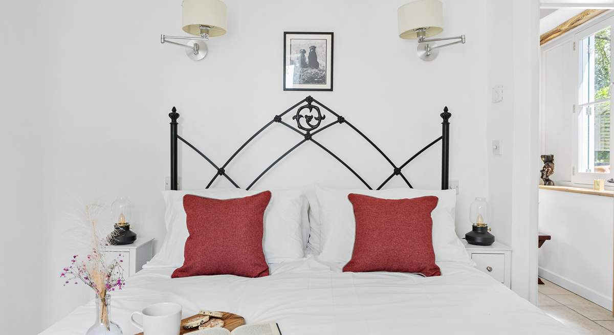 Welcome to bedroom 1, located on the ground floor, boasting this fabulous king-sized bed.