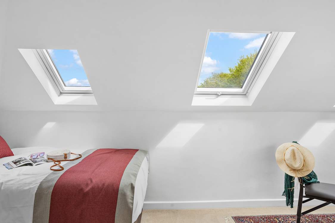 The light pours into this gorgeous room.