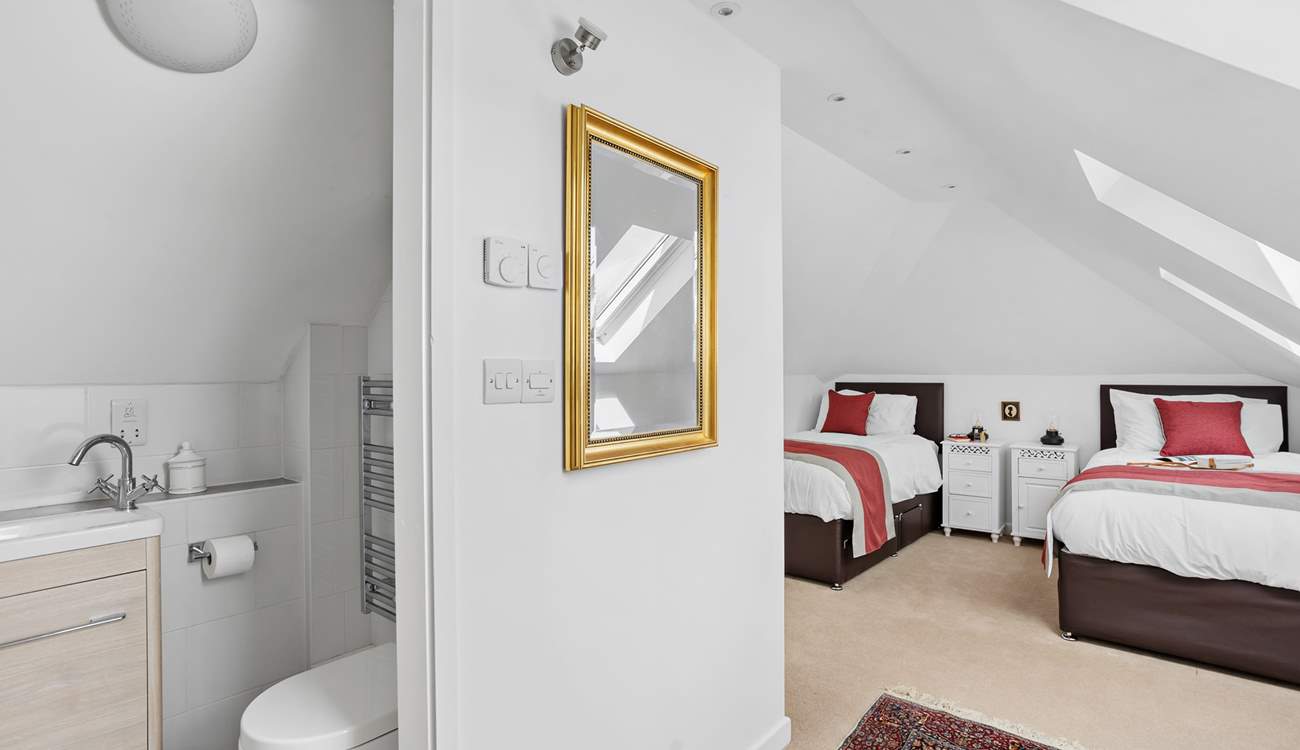 Bedroom 2 also boasts an en suite shower-room.