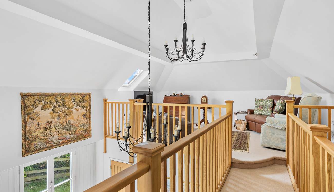 What a fabulous area. Please be mindful of the step up into the snug area.