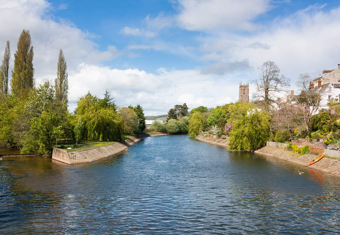 The Grand Western Canal in Tiverton is perfect for walkers and cyclists with stunning scenery and plenty of wildlife to spot.