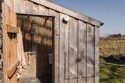 The shower-room sits just to the right of the bothy.