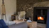 Pour the wine, light the fire and soak up the magical atmosphere. 