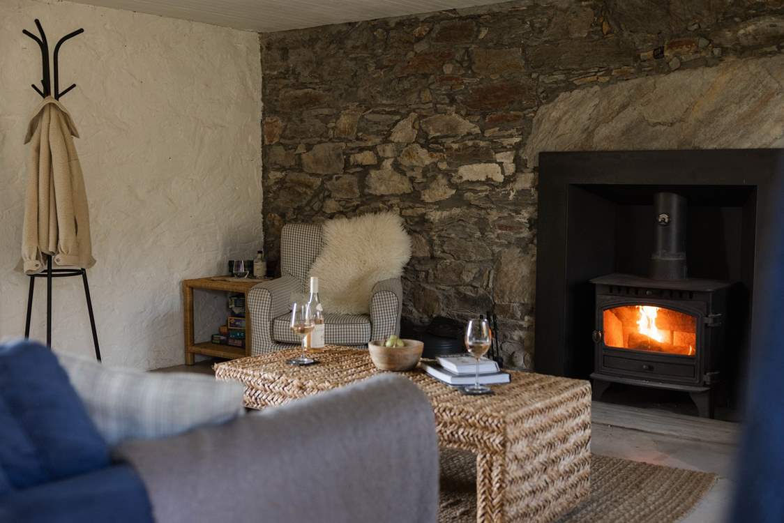 Pour the wine, light the fire and soak up the magical atmosphere.