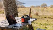 Na Mara is the idyllic location for a writer's retreat. The handy battery packs mean you can power your devices while soaking up the view. 