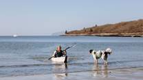 Why not bring your own water sports equipment with you? 