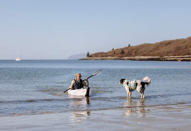Why not bring your own water sports equipment with you? 