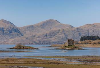 Soak up the sights, including Castle Stalker in Port Appin.