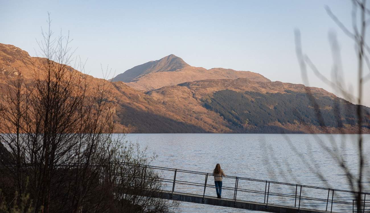 If en route to your hideaway, why not explore Loch Lomond and the Trossachs National Park?