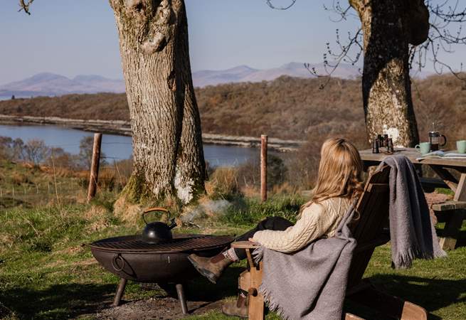 Light the fire, pop the kettle on, then sit back and relax. 