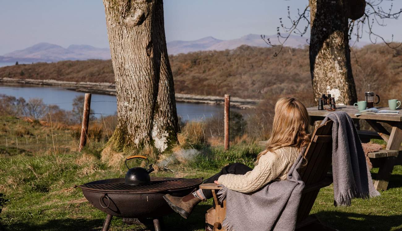 Light the fire, pop the kettle on, then sit back and relax. 