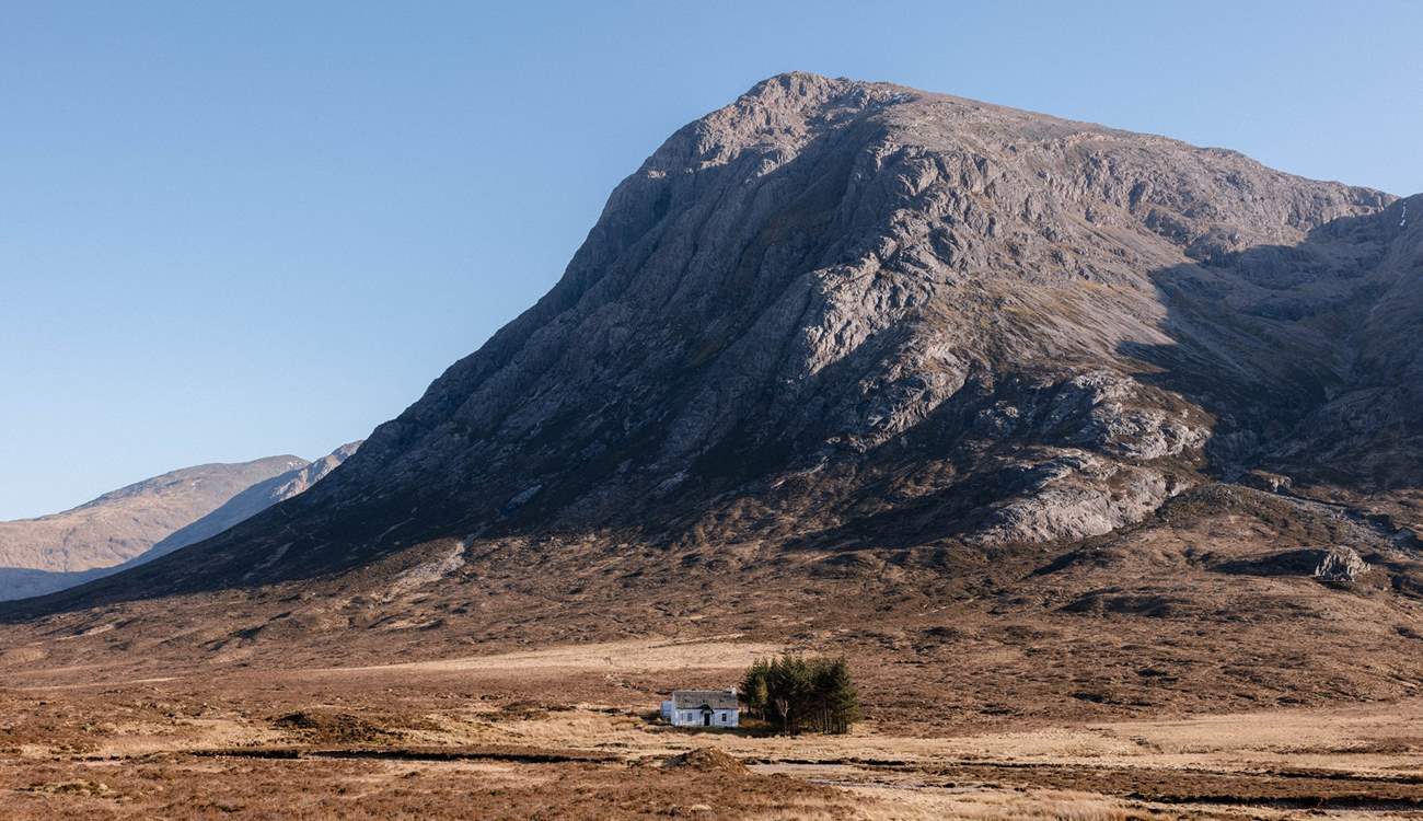 Pack your walking boots and visit Glencoe, around 45 minutes away. 