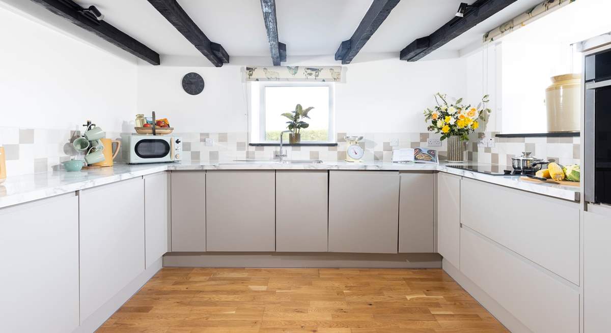 A kitchen to inspire any chef.