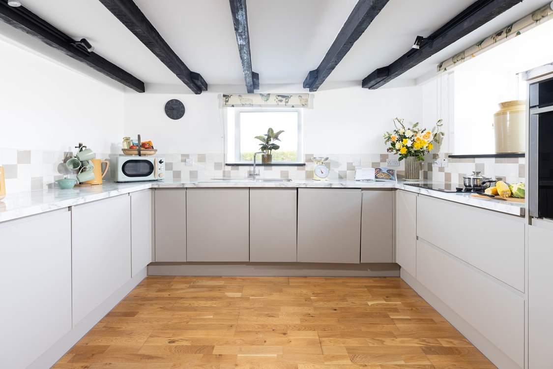 A kitchen to inspire any chef.