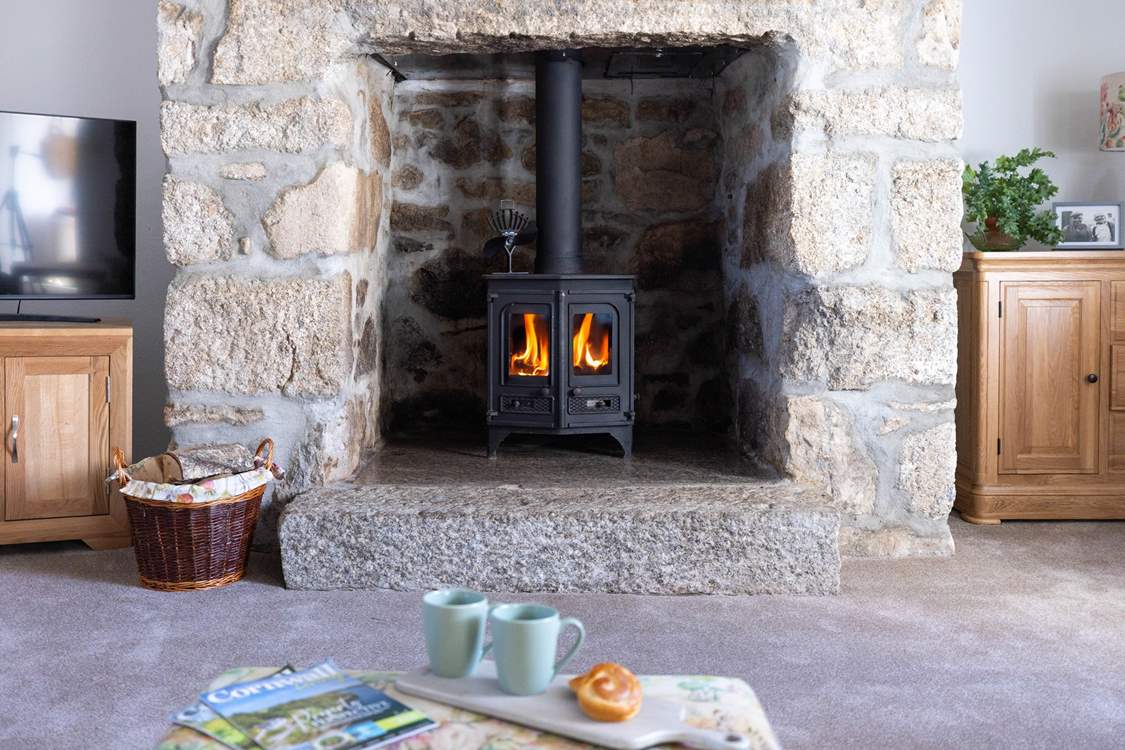 A perfect place to relax after walking the Cornish countryside.