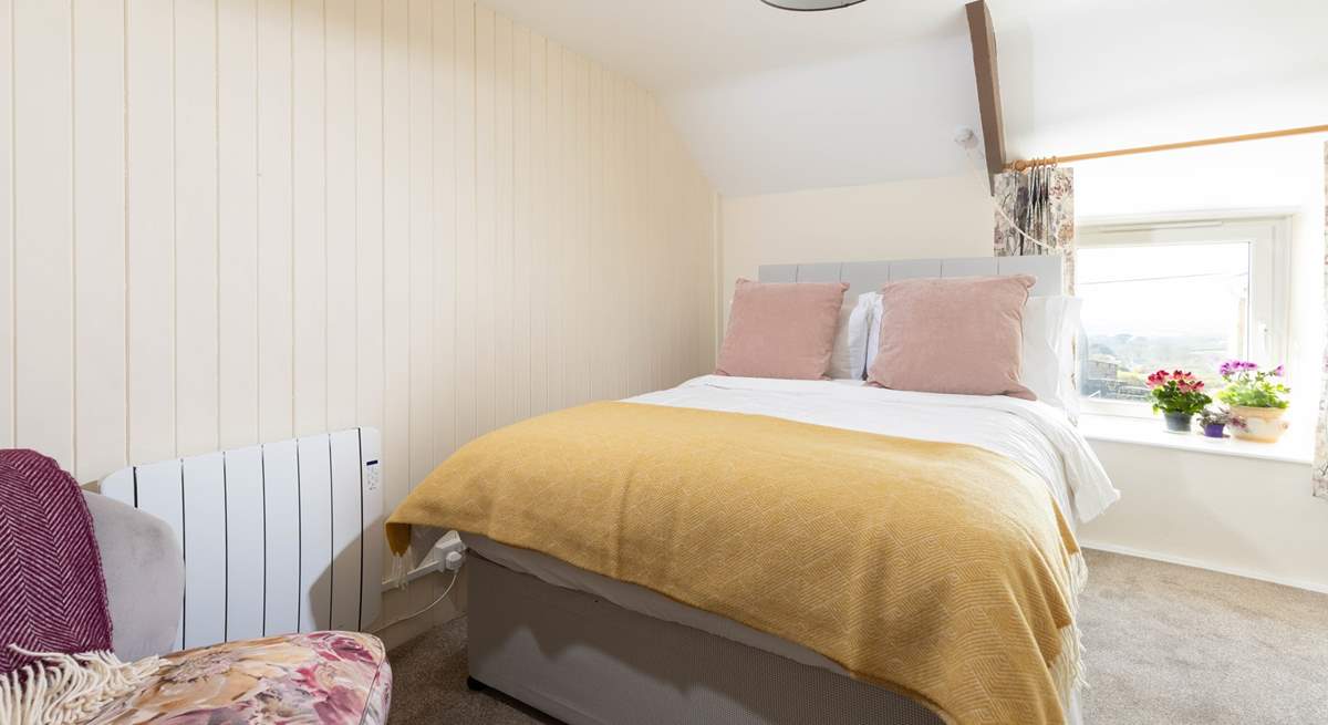 Bedroom 2 is a sweet double.