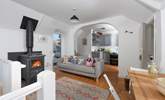 The cosy open plan living area, where space has been so cleverly designed. - Thumbnail Image