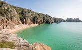 Head out for the day to the stunning beach at Porthcurno, book a night under the stars at the Minack Theatre. - Thumbnail Image