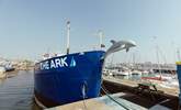 Flipper the resident dolphin resides at the front of The Ark. - Thumbnail Image