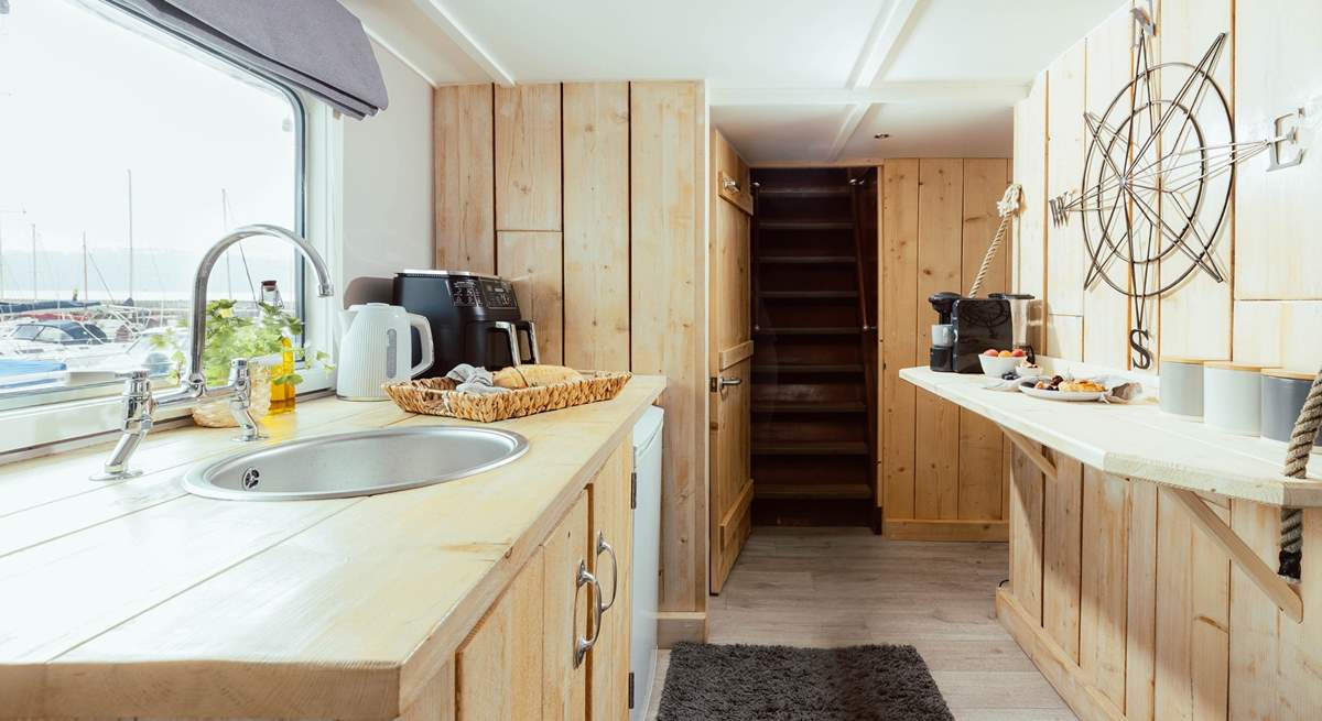 Complete with its own self contained kitchen space. 