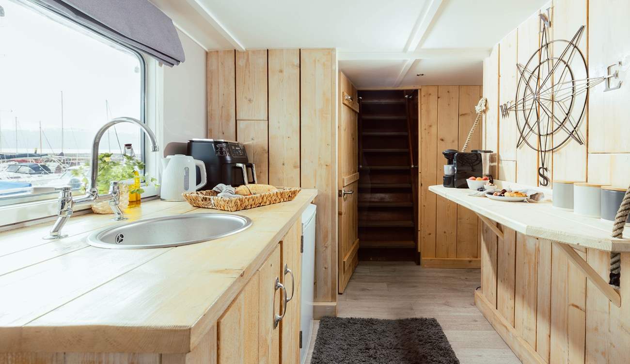 Complete with its own self contained kitchen space. 