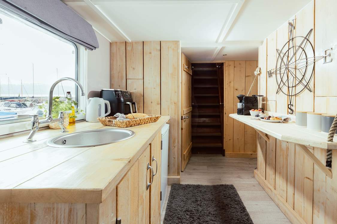 Complete with its own self contained kitchen space.