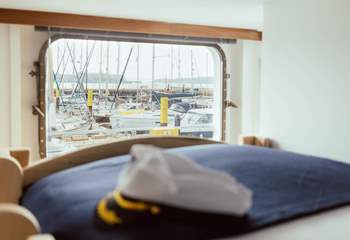 With seaside views of the harbour. 