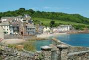 The pretty twinned villages of Kingsand and Cawsand.