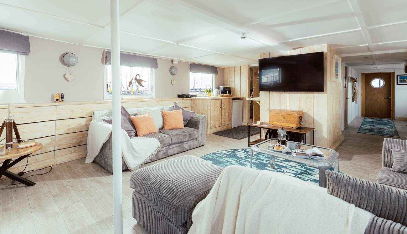 And is the perfect place for those family nights in.