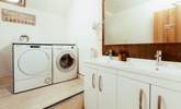 The fully-equipped laundry-room has everything you need for your jam-packed holiday. - Thumbnail Image