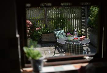 It almost makes you want to wash up looking out at this view.