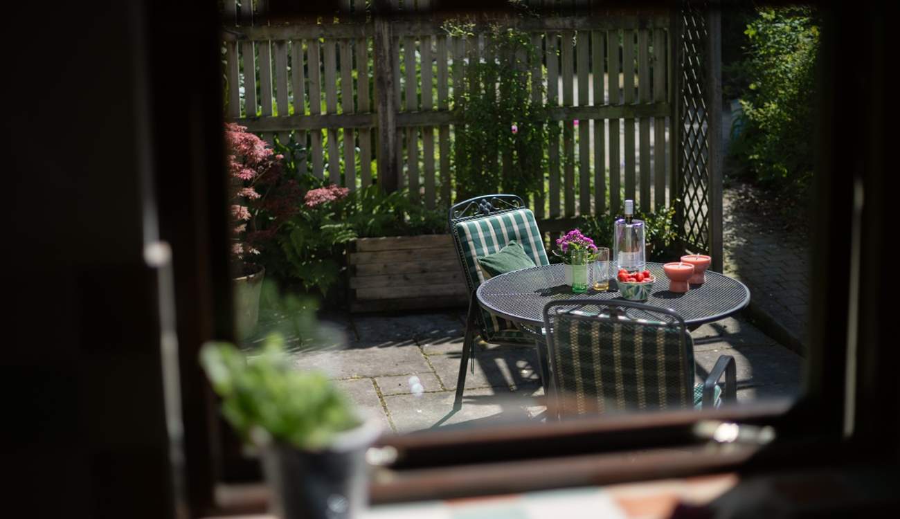 It almost makes you want to wash up looking out at this view.