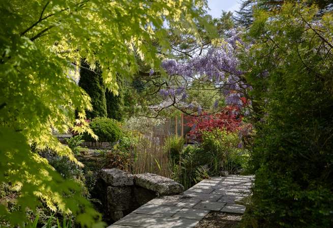 Beautiful gardens to explore.