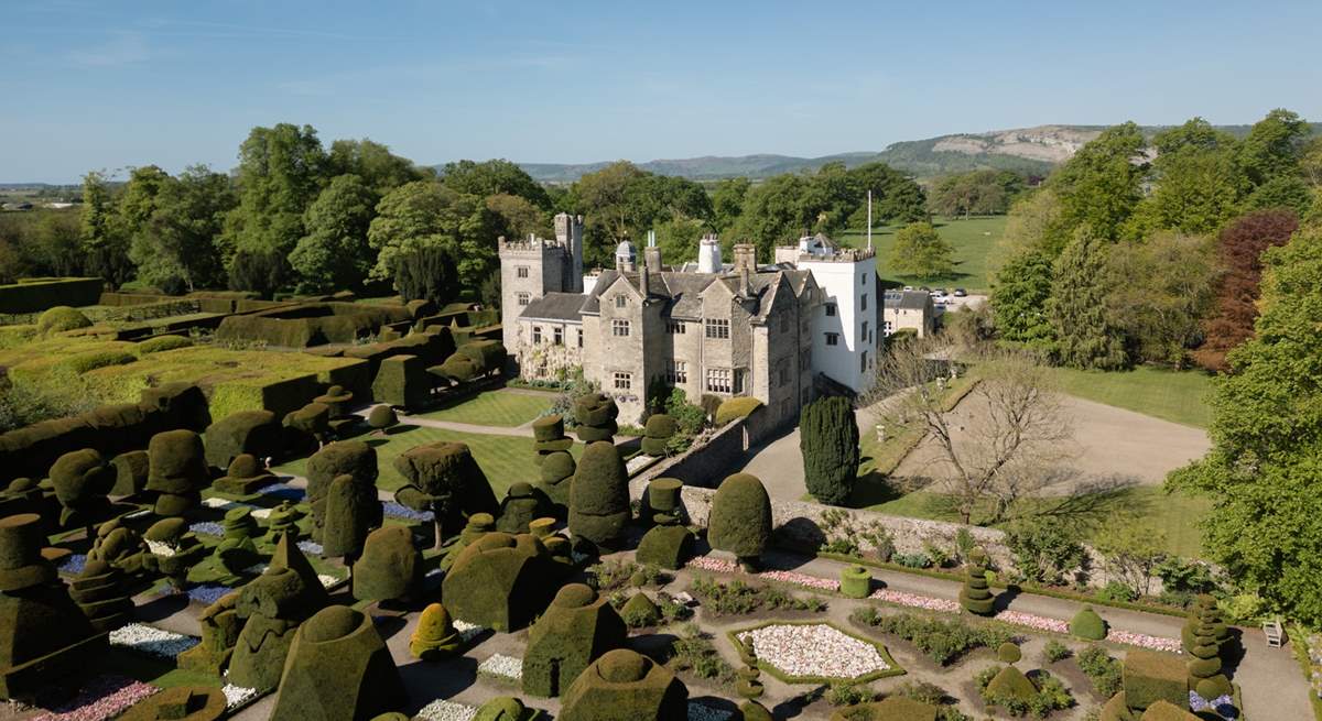 Nearby Levens Hall, a great place to visit.