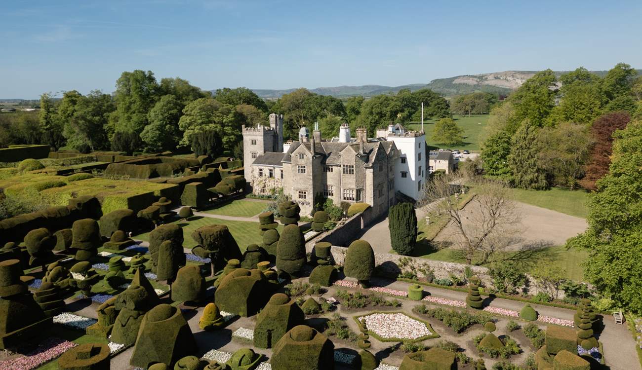 Nearby Levens Hall, a great place to visit.
