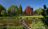 The stepping stones at Gargrave near Skipton. - Thumbnail Image