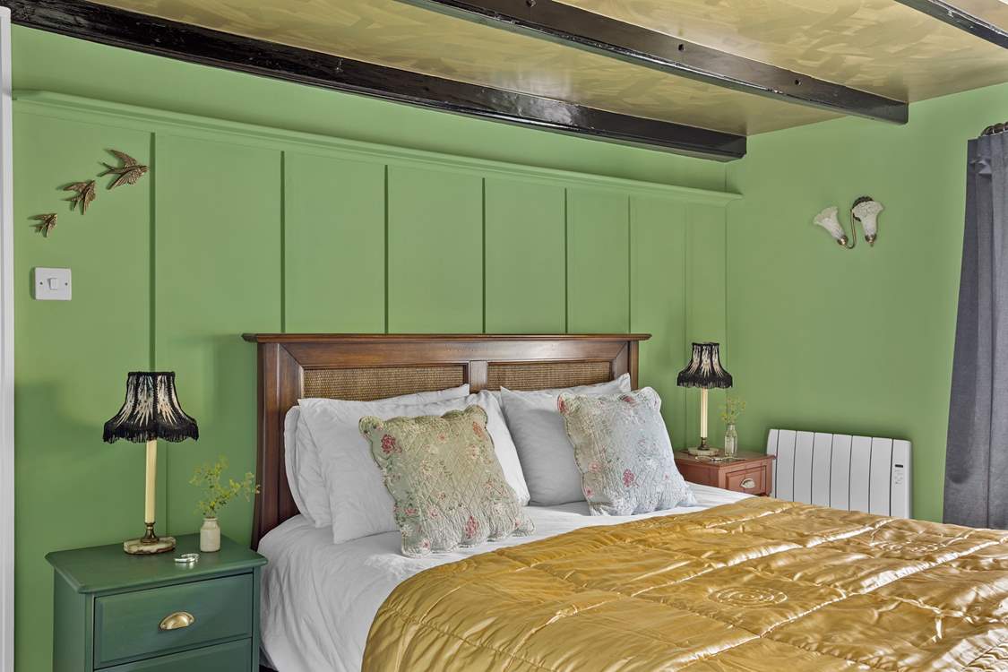 Bedroom 1 is a grand room on the first floor.