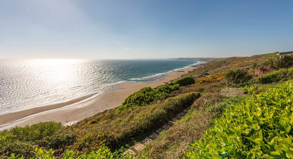 On a clear day you can see as far south as Lizard Point.