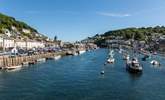 The working fishing town of Looe provides traditional seaside charm where you can try your luck at crab, mackerel or even deep sea shark fishing. - Thumbnail Image