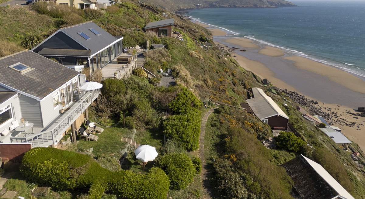 Perched on the cliff at Whitsand Bay, Trelowen is waiting to welcome you.