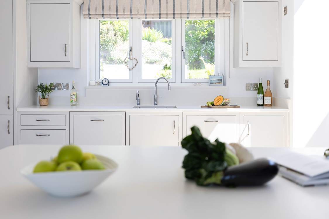 And there's even a wine fridge to keep your favourite tipple at the perfect temperature.
