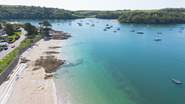 Place Manor is across the estuary and a seasonal passenger ferry can take you there from the harbour.