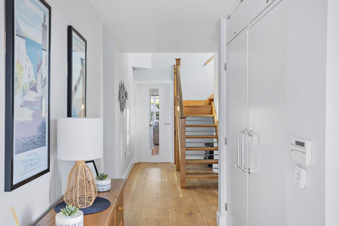 Head upstairs to bedrooms 4 and 5.