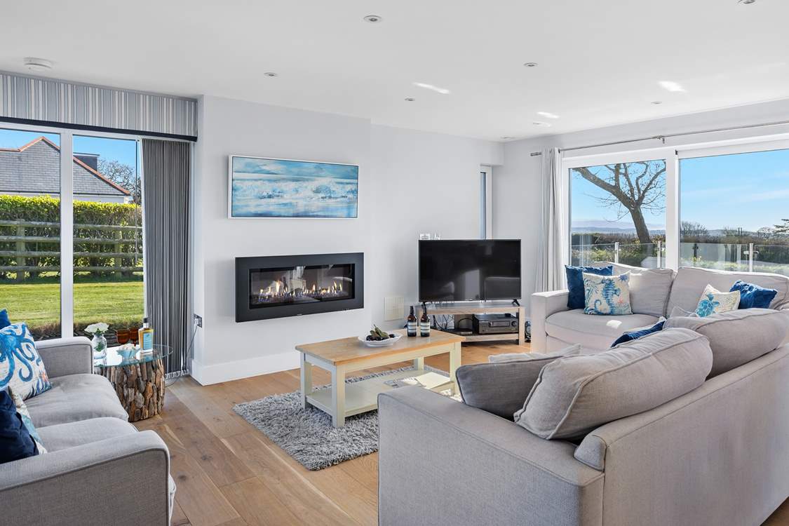 The coastal theme complements your surroundings.