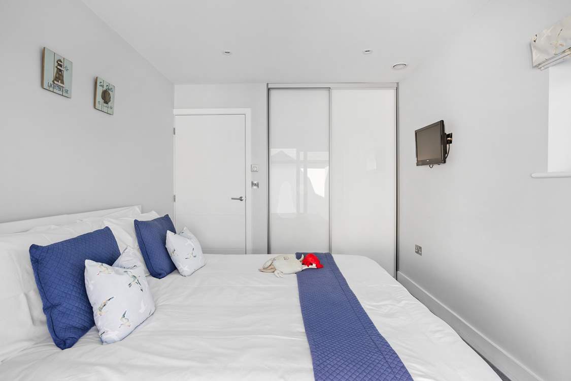 Each bedroom has a TV.