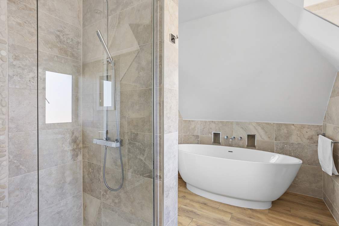Enjoy a relaxing soak.
